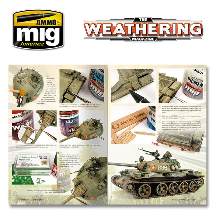 Ammo Paint, THE WEATHERING MAGAZINE #29Green