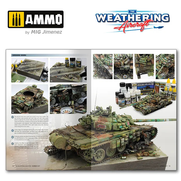 Ammo Paint, THE WEATHERING MAGAZINE #33Burn Out