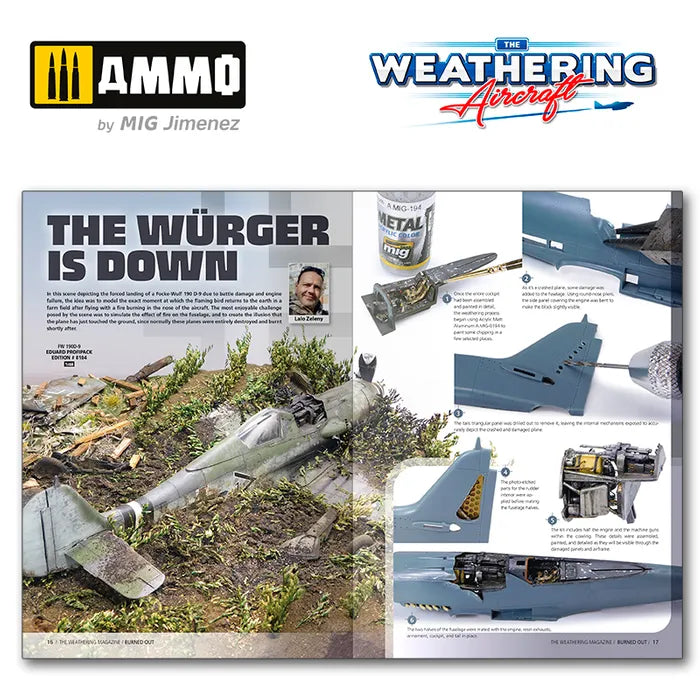Ammo Paint, THE WEATHERING MAGAZINE #33Burn Out