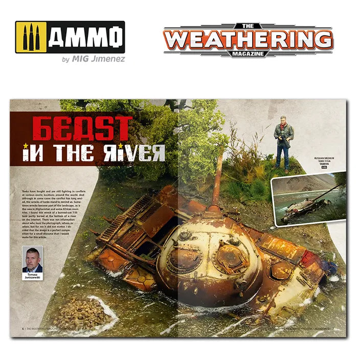 Ammo Paint, THE WEATHERING MAGAZINE #30Abandoned