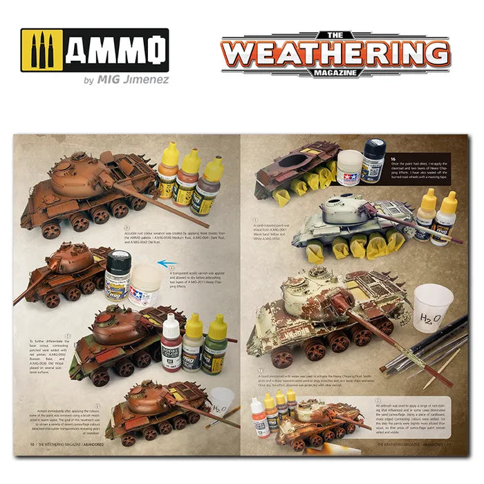 Ammo Paint, THE WEATHERING MAGAZINE #30Abandoned