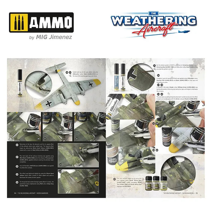 Ammo Paint, THE WEATHERING AIRCRAFT #23Worn Warriors