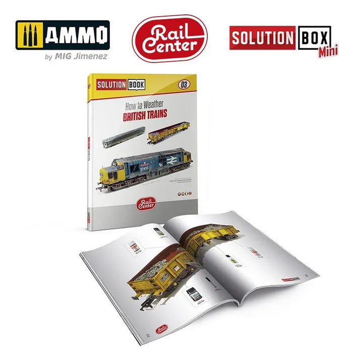 Ammo Paint, RAIL SOLUTION BOX MINI #03 BRITISH TRAINS