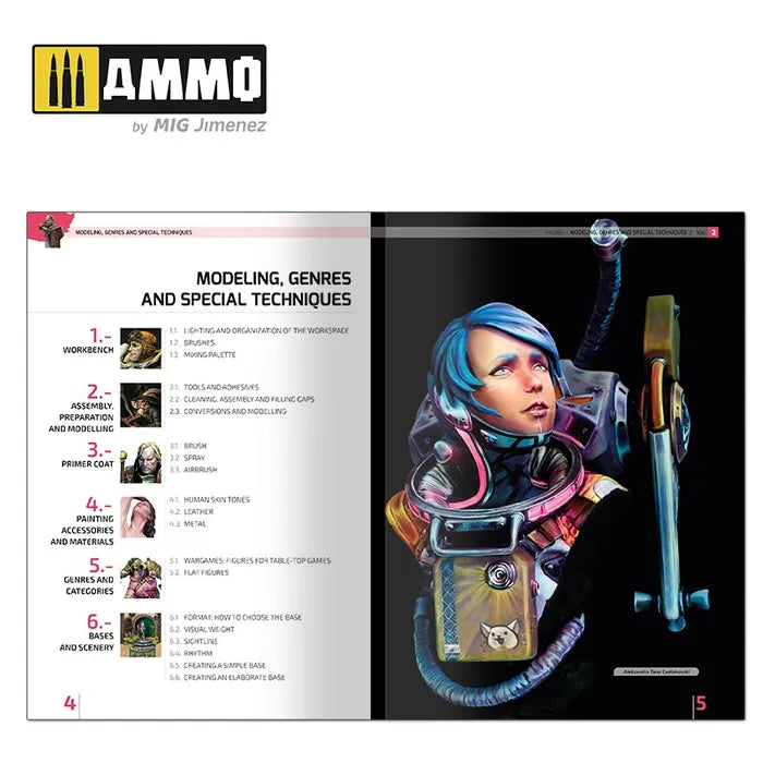 Ammo Paint, ENCYCLOPEDIA OF FIGURES MODELLING Genres & Special Tech