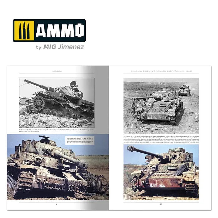 Ammo Paint, GERMAN TANKS AND VEHICLES 1943-1945 Vol. 3