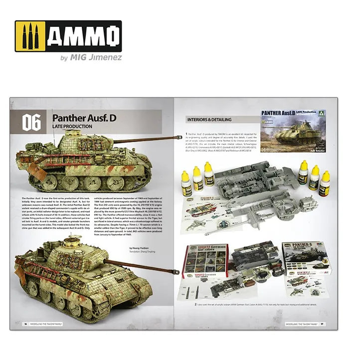 Ammo Paint, Panthers Modeling the TAKOM Family