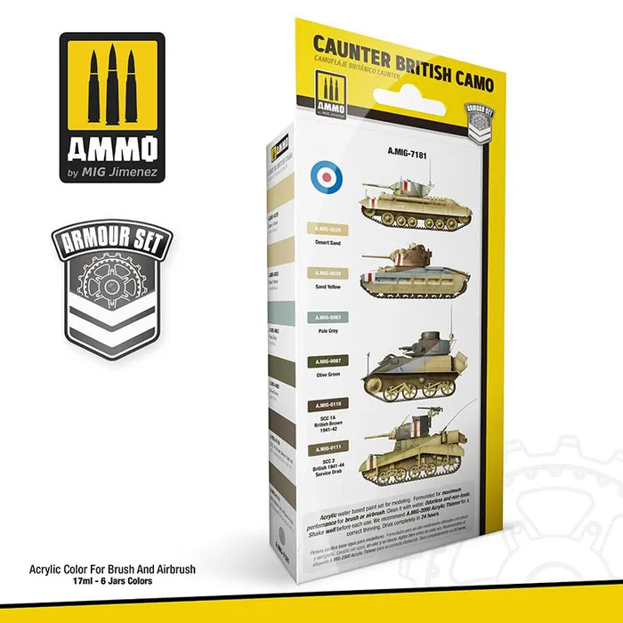 Ammo Paint, Caunter British Camo