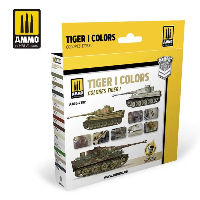 Ammo Paint, TIGER I Colors Set