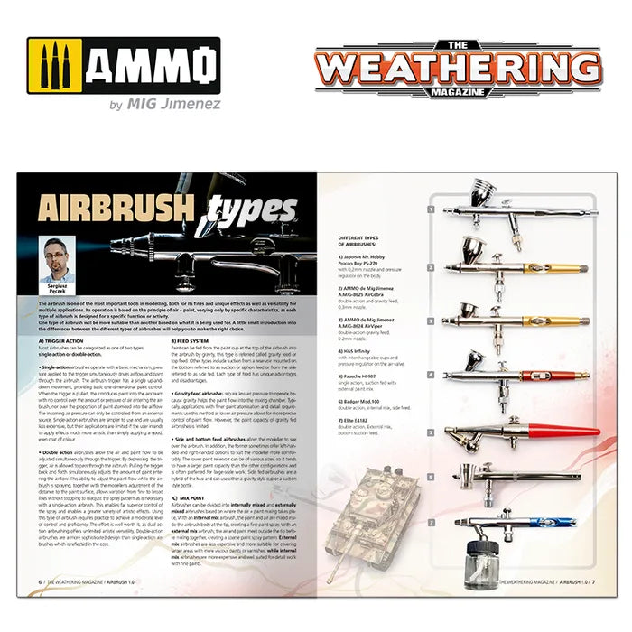 Ammo Paint, The Weathering Magazine #36- Airbrush 1.0
