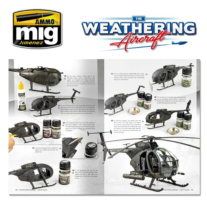 Ammo Paint, THE WEATHERING AIRCRAFT #14Night Colors