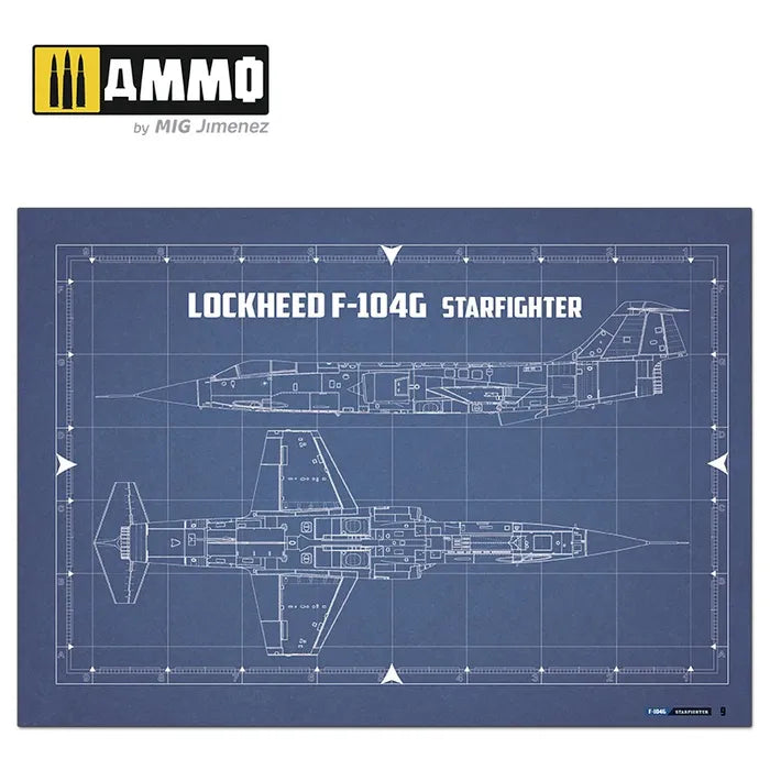 Ammo Paint, F-104G Starfighter VISUALMODELERS GUIDE Multilingüal