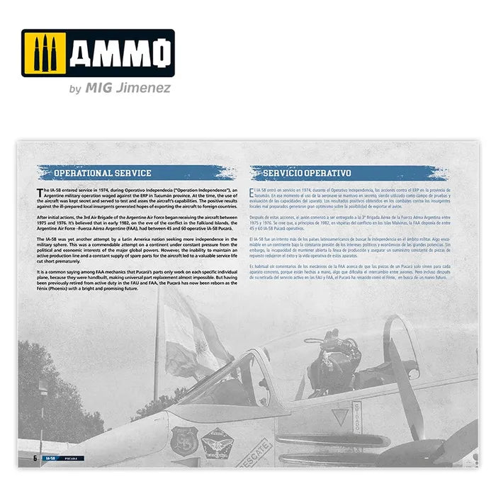 Ammo Paint, IA-58 Pucará VISUAL MODELERS GUIDE Multilingüal