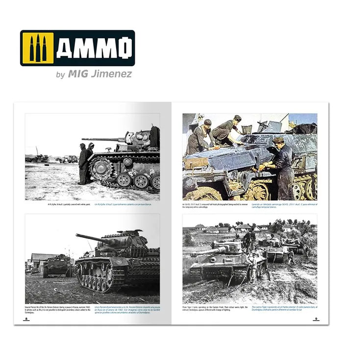 Ammo Paint, How to Paint Early WWII German Tanks Multilingüal