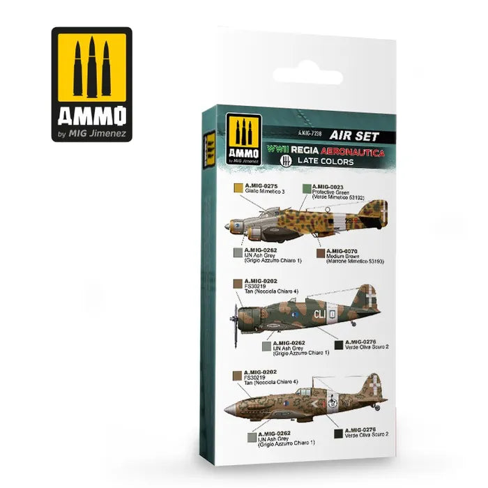Ammo Paint, WWII Regia Aeronautica LateColors