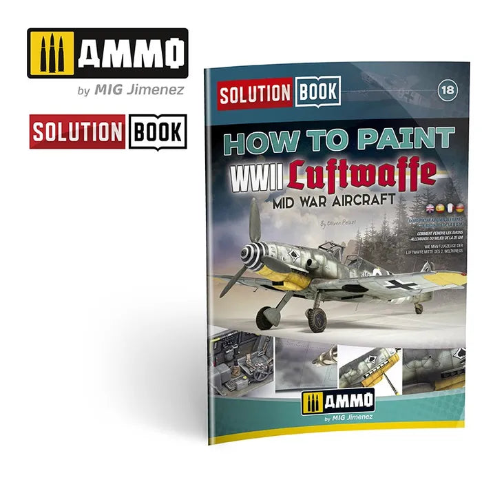 Ammo Paint, SOLUTION BOX #18 WWII Luftwaffe Mid War Aircraft