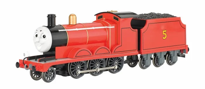 BACHMANN JAMES THE RED ENGINE #6 W/MOVING EYES. HO SCALE