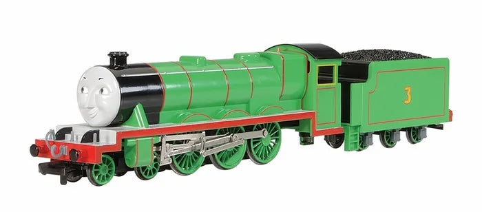 BACHMANN HENRY THE GREEN ENGINE #3 W/MOVING EYES. HO SCALE