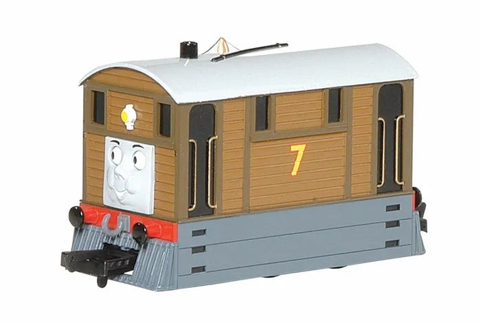 BACHMANN TOBY THE TRAM ENGINE W/MOVING EYES. HO SCALE