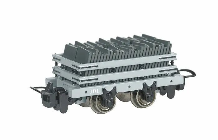 BACHMANN NARROW GAUGE SLATE WAGON #101 W/LOAD THOMAS & FRIENDS, HON30