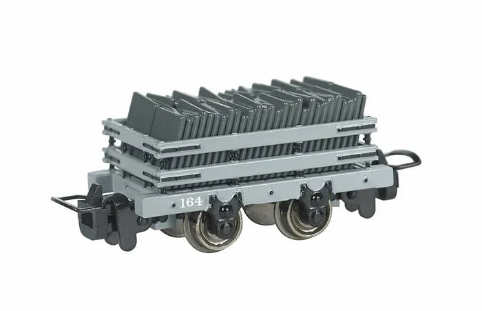 BACHMANN NARROW GAUGE SLATE WAGON W/LOAD#164 W/LOAD THOMAS, HON30 SCALE