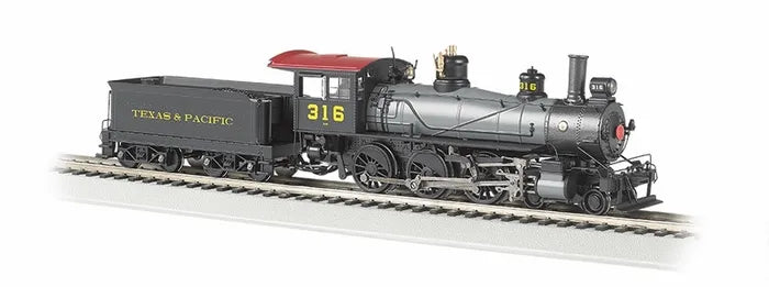 BACHMANN TEXAS & PACIFIC #316 BALDWIN 4-6-0 LOCO, DCC READY. HO SCALE