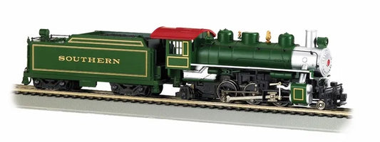 BACHMANN SOUTHERN ( GREEN ) 2-6-2 LOCO PRAIRIE, HO SCALE