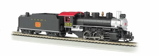 BACHMANN NC & ST L #152, USRA 0-6-0 LOCO W/SHORT HAUL TENDER, HO SCALE