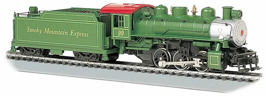 BACHMANN SMOKY MOUNTAIN #99, USRA 0-6-0LOCO W/SHORT HAUL TENDER, HO SCALE