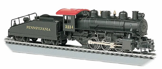 BACHMANN PENNSYLVANIA #3234 USRA 0-6-0 LOCO W/SLOPE TENDER, HO SCALE