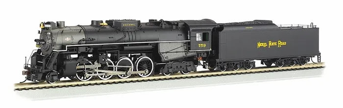 BACHMANN NICKEL PLATE ROAD #759 BERKSHIRE 2-8-4 LOCO W/DCC. HO SCALE