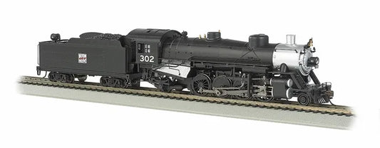 BACHMANN WESTERN PACIFIC #302 USRA LIGHT2-8-2 LOCO/MED. TNDR. HO SCALE