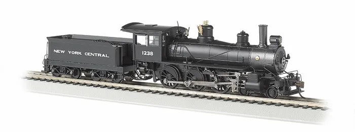 BACHMANN NY CENTRAL #52201 BALDWIN 4-6-0LOCO W/TENDER, DCC READY. HO SCALE