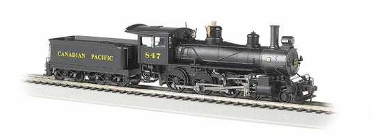 BACHMANN CANADIAN PACIFIC #847 BALDWIN 4-6-0 W/TENDER DCC READY. HO SCALE