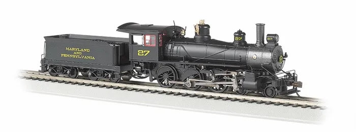 BACHMANN MARYLAND & PENN. #27 BALDWIN #27 4-6-0 LOCO, DCC READY. HO