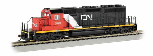 BACHMANN CANADIAN NAT. #6023 EMD SD-40-2LOCO W/HEADLIGHT/DCC READY HO SCALE