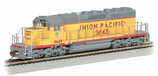 BACHMANN UNION PACIFIC #3643 EMD SD-40-2LOCO W/HEADLIGHT/DCC READY HO SCALE