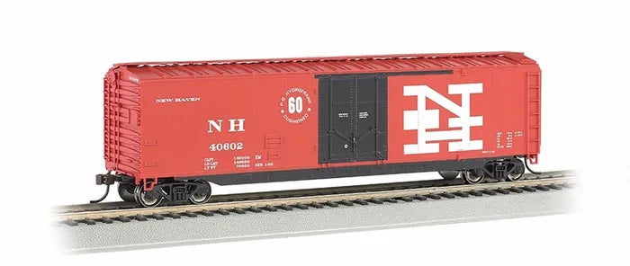 BACHMANN NEW HAVEN #40602 50FT PLUG DOORBOXCAR. HO SCALE