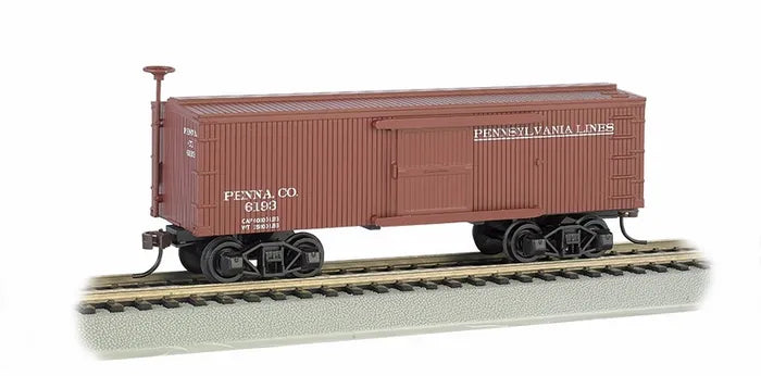 BACHMANN PENNSYLVANIA LINES, OLD TIME BOXCAR, HO SCALE