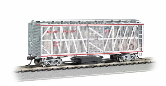 BACHMANN UNION PACIFIC 40FT TRACK CLEANING CAR: DAMAGE CONTROL. HO SCALE