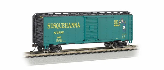 BACHMANN NY SUSQUEHANNA & WESTERN HO SCALE BOXCAR