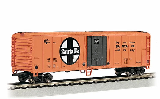 BACHMANN SANTA FE #56252 50FT STEEL REEFER. HO SCALE