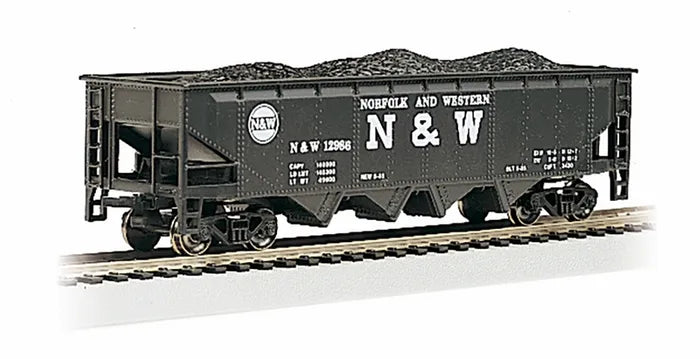 BACHMANN NORFOLK & WESTERN #12986 40FT QUAD HOPPER CAR. HO SCALE