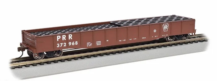 BACHMANN PENNSYLVANIA RR 50.5FT DROP ENDGONDOLA W/TYRE LOAD, HO SCALE