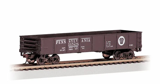 BACHMANN PRR #357625 40FT GONDOLA SERIESTUSCAN SHADOW KEYSTONE. N SCALE