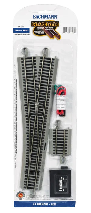 BACHMANN #5 TURNOUT LEFT, HO SCALE