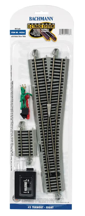 BACHMANN #5 TURNOUT RIGHT, HO SCALE