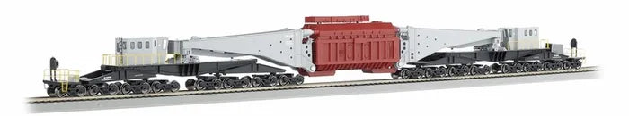 BACHMANN SPECTRUM 380 TON SCHNABEL CAR W/TRANSFORMER LOAD RTR HO SCALE