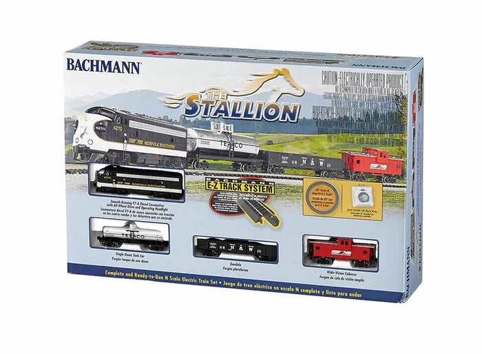 BACHMANN THE STALLION TRAIN SET. N SCALE