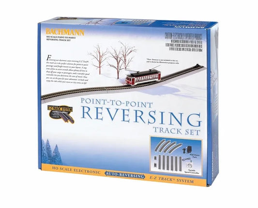 BACHMANN NICKEL SILVER E-Z TRACK REVERSING SYSTEM, HO SCALE