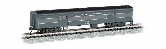 BACHMANN NEW YORK CENTRAL 72FT SMOOTH SIDE BAGGAGE CAR. N SCALE